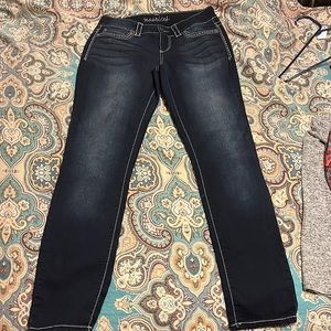 Maurices mid rise skinny jeans size 32 waist and  30 inch inseam